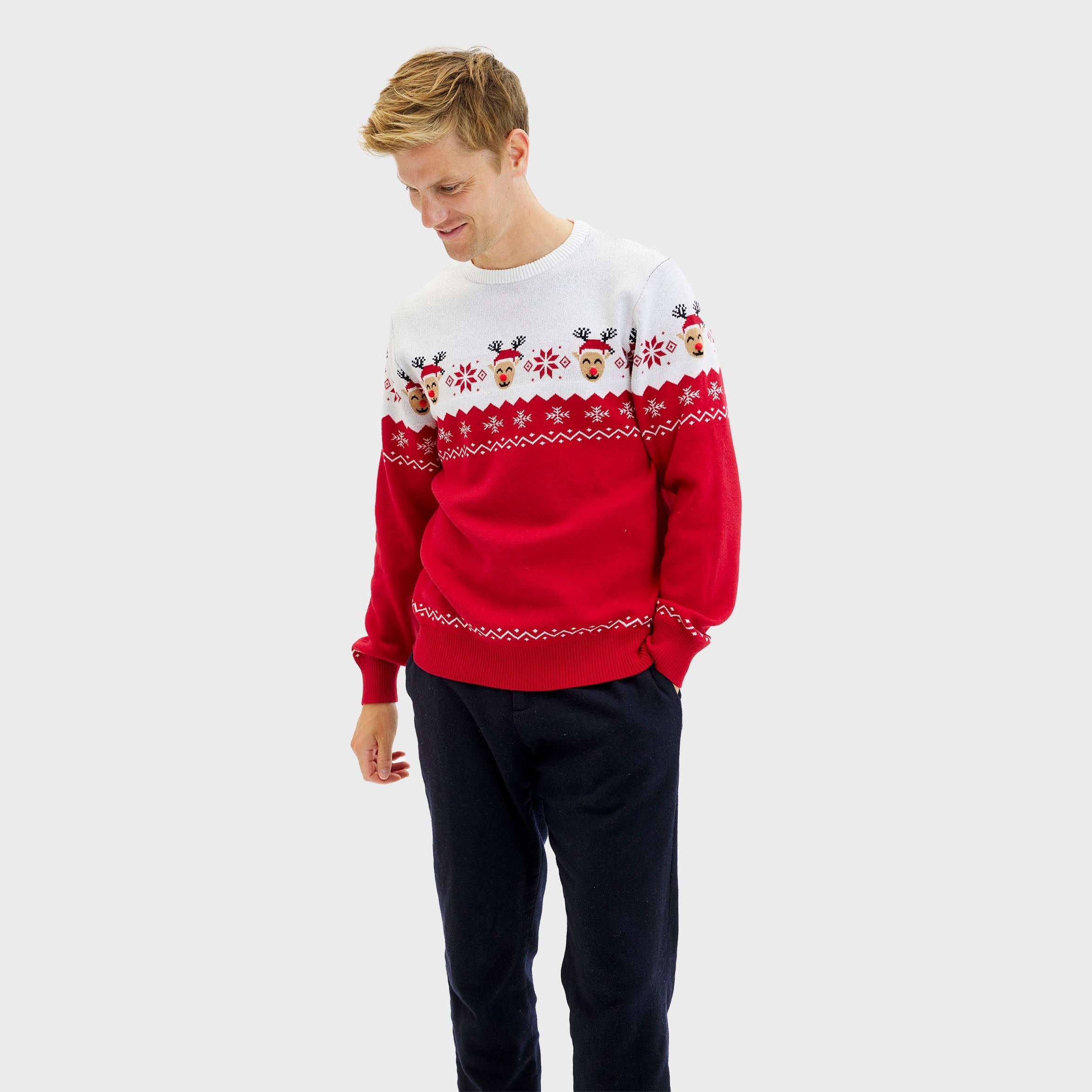 Der entzückende Weihnachtspullover - Herren